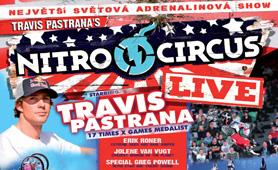 Travis Pastrana a jeho  Nitro Circus - živě v Praze!