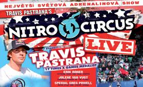 Travis Pastrana a jeho Nitro Circus - živě v Praze! Travis Pastrana a jeho Nitro Circus - živě v Praze!